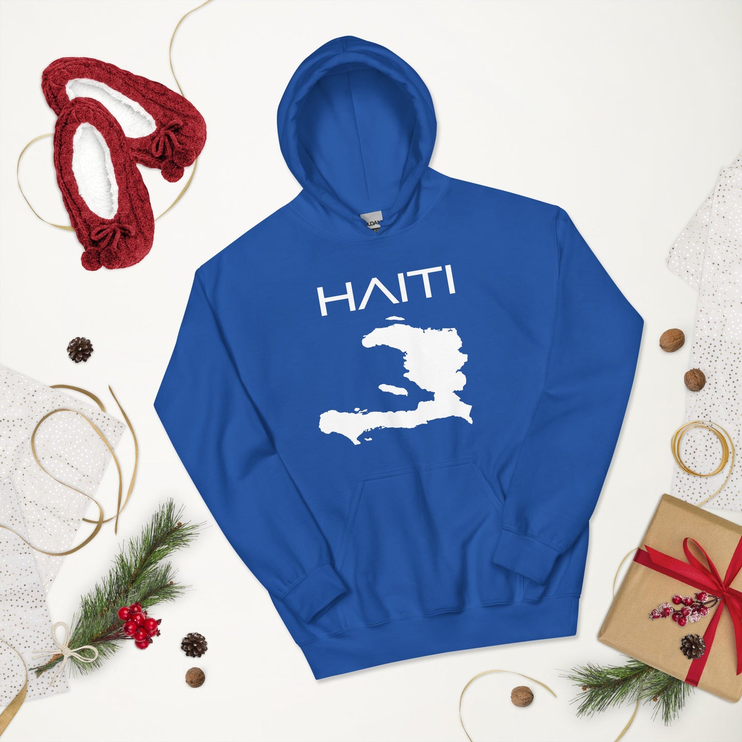 HAITI MAP Unisex Hoodie - Haitianbuy