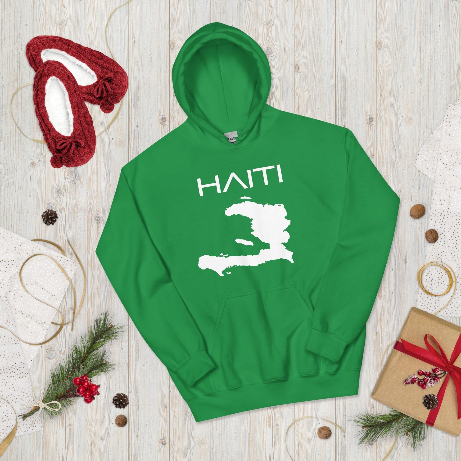 HAITI MAP Unisex Hoodie - Haitianbuy