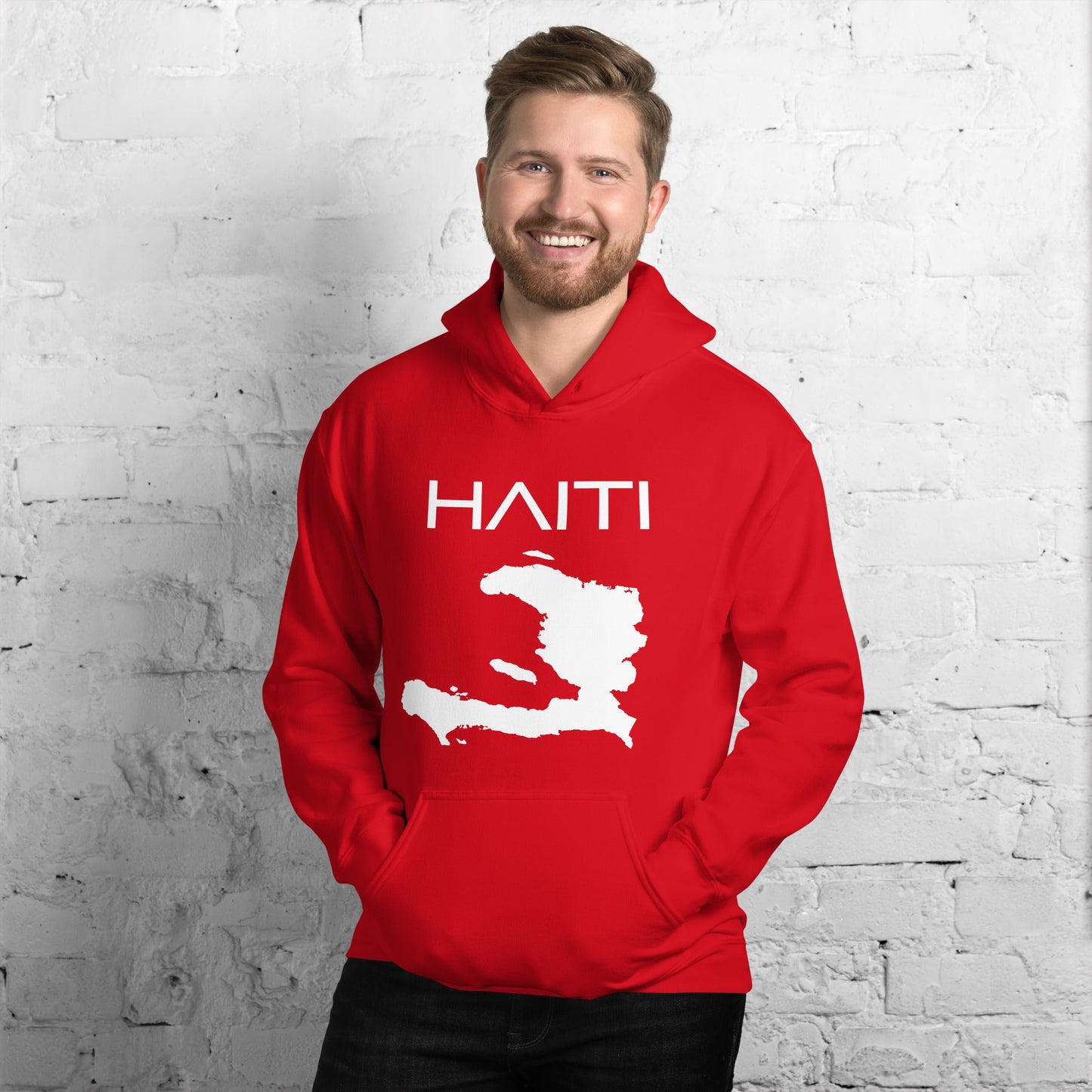 HAITI MAP Unisex Hoodie - Haitianbuy