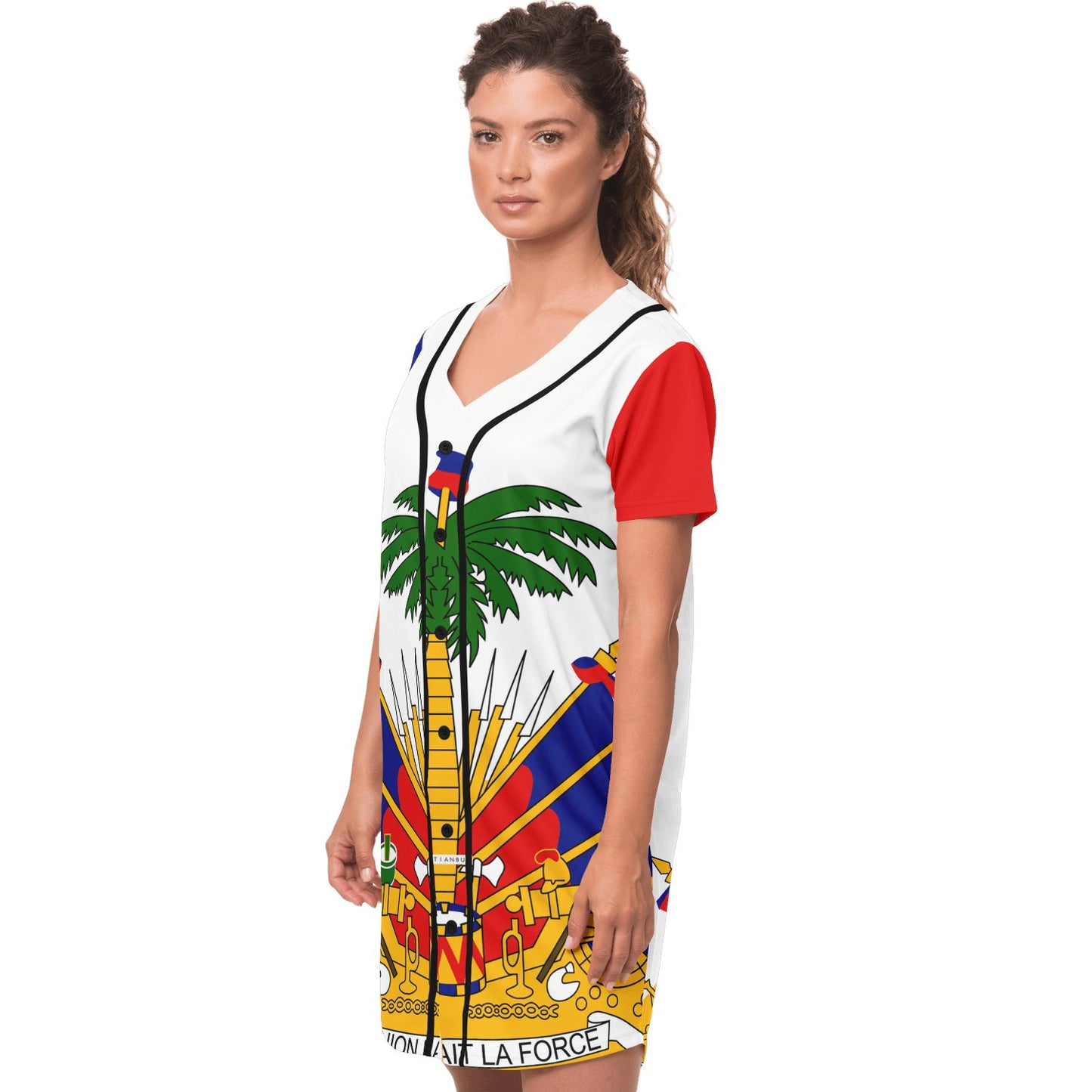 HT Baseball Jersey Dress (Women) - Haitianbuy