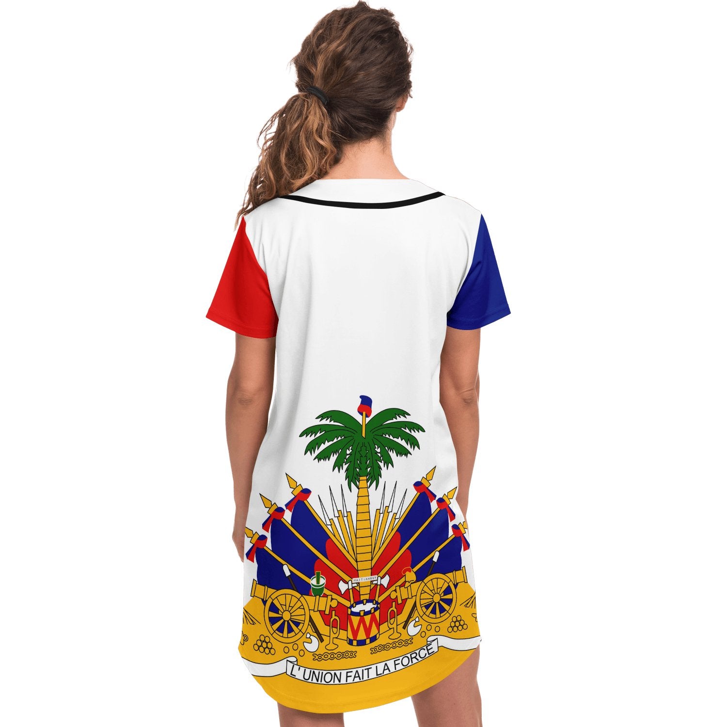 HT Baseball Jersey Dress (Women) - Haitianbuy