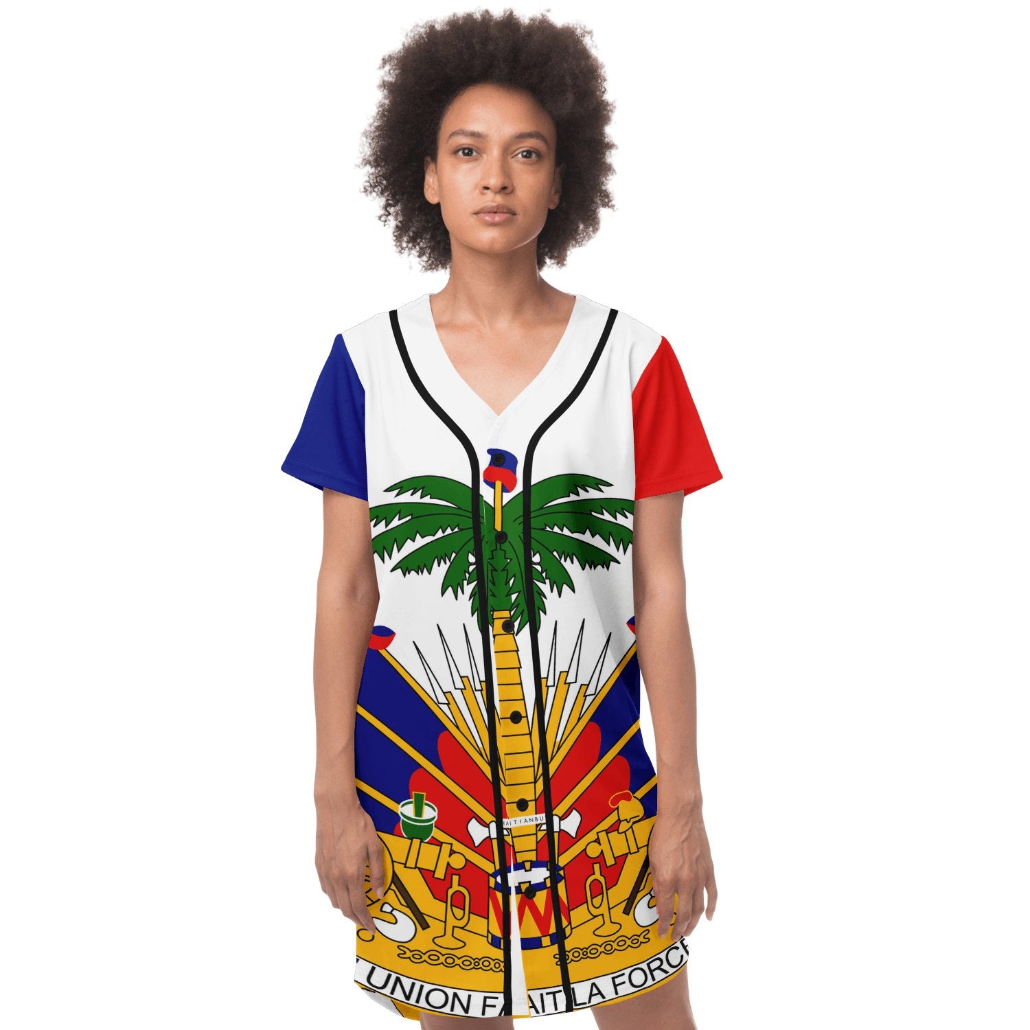 HT Baseball Jersey Dress (Women) - Haitianbuy