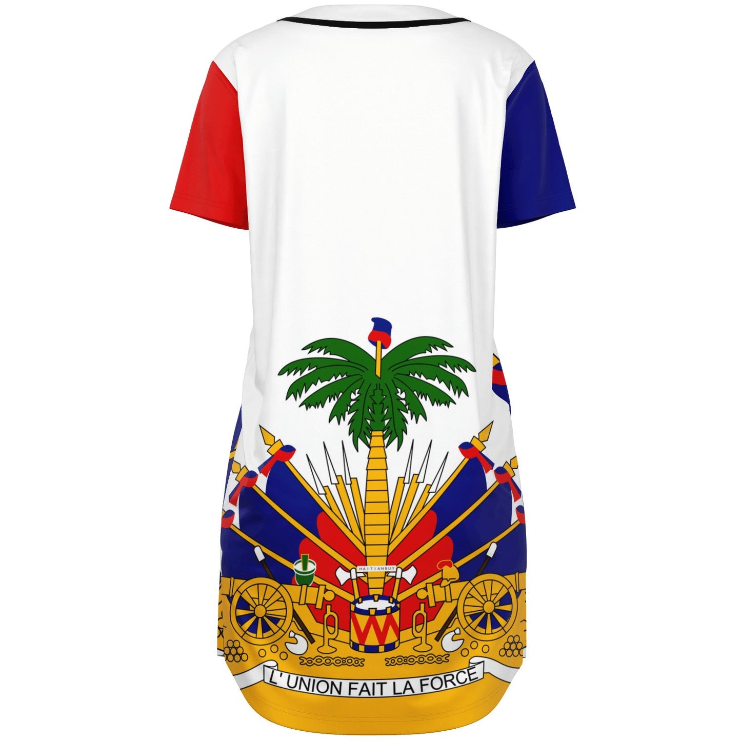 HT Baseball Jersey Dress (Women) - Haitianbuy