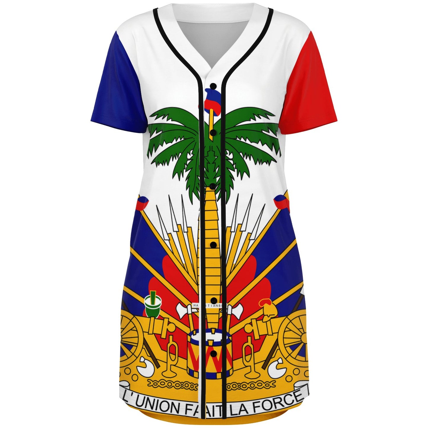 HT Baseball Jersey Dress (Women) - Haitianbuy