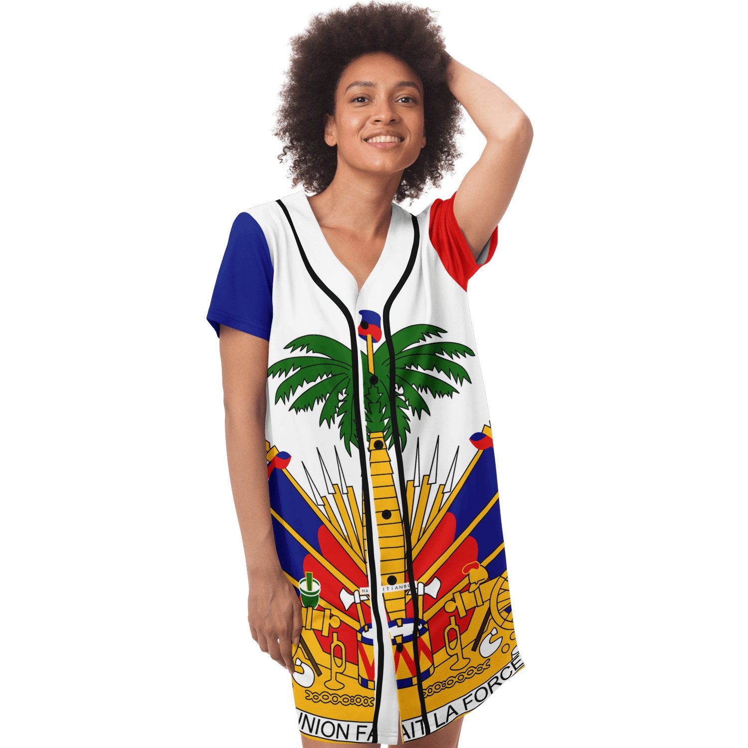 HT Baseball Jersey Dress (Women) - Haitianbuy