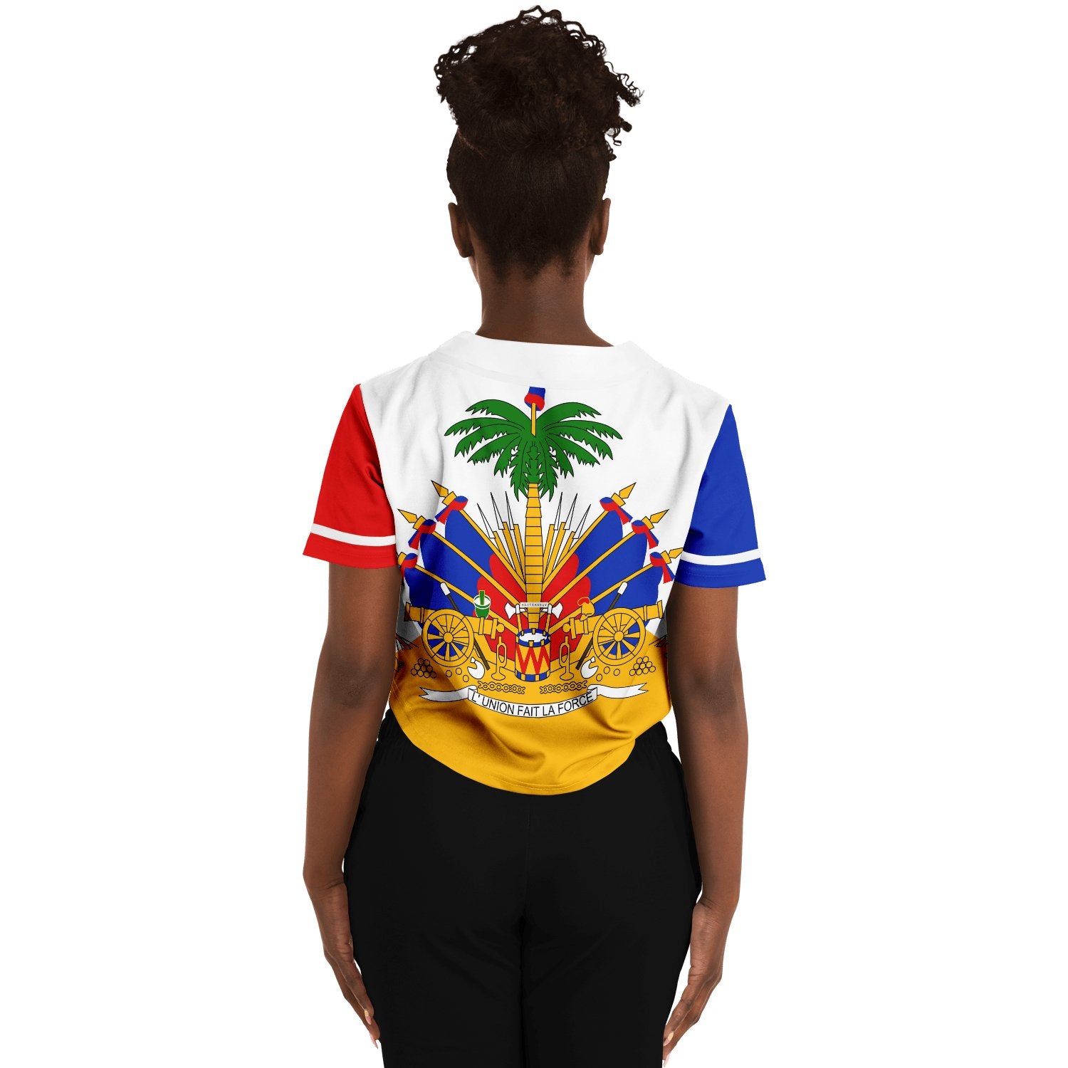 HT CROPPED BASEBALL JERSEY (WOMEN) - Haitianbuy